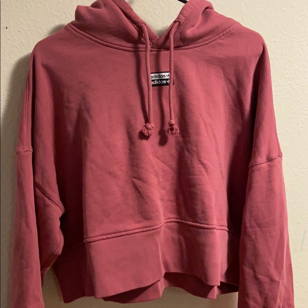 Adidas cropped hoodie